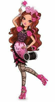 a drawing of a girl with long hair and pink shoes, holding a guitar in her hand