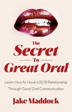 A failed relationship hurts worse than any physical pain. Until you understand why your relationship failed, you'll repeat the same mistakes. If you want to find your ideal partner, stop playing the victim and put in the work. In The Secret to Great Oral: Learn How to Have a 10/10 Relationship Through Good Oral Communication, relationship coach Jake Maddock shows you how to build a 10/10 relationship with a partner. You're almost certainly the reason your past relationships have failed-and Jake shows you exactly why. He teaches you the five pillars of a successful relationship: masculine and feminine energy, attraction, courtship, communication, and intimacy. You will recognize your weaknesses as a partner and finally be able to grow from them.The Secret to Great Oral shows you how to buil Oral Communication, Romantic Good Night Messages, Happy Marriage Tips, Communication Book, Romantic Date Night Ideas, Put In The Work, Communication Relationship, Failed Relationship, Playing The Victim