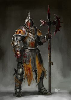 ArtStation - Lawbringer - For Honor (Study), Dzung Dao D D Art, For Honor Characters, Knight Armor, For Honor, Dungeons And Dragons Characters, Medieval Armor