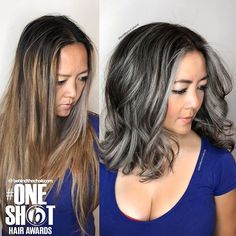 ᒍᗩᑕK ᗰᗩᖇTIᑎ (@jackmartincolorist) • Instagram photos and videos Cover Gray Hair, Salt And Pepper Hair, Covering Gray Hair, Gray Hair Growing Out, Transition To Gray Hair