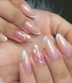 Random Nails, Nails Arts, Shiny Nails, Pearl Nails, Trendy Nail Design, Elegant Nails, Fancy Nails, Chic Nails, Nail Extensions