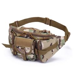 Main Material: OxfordOrigin: Mainland ChinaGender: MENStyle: FashionStrap Drop: 0cmPattern Type: Camouflage Waist Bag Men, Belt Pack, Hunting Bags, Utility Pouch, Fanny Bag, Magazine Pouches, Tactical Bag, Outdoor Bag, Waist Pack