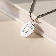 Magical pendant with a sheep - a symbolic drawing of the narrator of the story The Little Prince ⋆✷ Minimal jewelry that will be your everyday accessory, but also a nice gift for young and old readers.  We can engrave any text on the back of the pendant to create a truly unique piece of jewelry. This jewelry is officially licensed by Le Petit Prince Property of Pomase. This necklace can be made of recycled:  ✦ 14k or 18k yellow, rose or white gold ✦ platinum  ✦ silver and its (yellow or rose) go Property Of, Sheep Drawing, Anchor Chain, Little Prince, Minimal Jewelry, The Little Prince, Disc Pendant, Everyday Accessories, Necklace Personalized