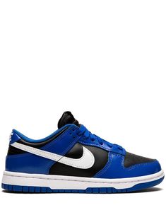 Find NIKE Dunk Low Ess Game Royal/white/black Sneakers on Editorialist. black/royal blue leather signature Swoosh logo detail embroidered logo to the rear round toe front lace-up fastening logo patch at the tongue branded insole branded insole rubber sole These styles are supplied by a premium sneaker marketplace. Stocking only the most sought-after footwear, they source and curate some of the most hard to find sneakers from around the world. Nike Azul, Low Top Nikes, Royal Blue Sneakers, Couple Matching Outfits, White Nike Shoes, Swoosh Logo, Couple Matching, Sneakers Blue, Blue Nike