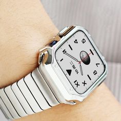 Our Stainless steel bracelet link design provides breathability and precise sizing to ensure a good fit for accurate fitness measurements. Our quick snap clasp butterfly closure allows a quick and secure fit, the best way to enhance your Apple Watch. Features: High Quality Stainless Steel Comes with Silicone Case Bumper Frame Cover Butterfly Buckle Sweat, water, and corrosion resistant Band Width: 20cm ~ 220mm Upgrade your watch today with this amazing steel band Fits Wrist Size: Is adjustable t Modern Wear-resistant Stainless Steel Watch Accessories, Modern Silver Wear-resistant Watch, Durable Adjustable Silver Watch Accessories, Durable Silver Stainless Steel Watch Accessories, Durable Stainless Steel Silver Watch Accessories, Apple Watch 1, Link Design, Color Bands, Apple Watch Series 1