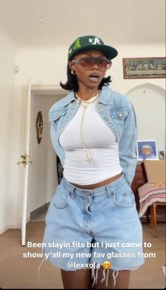 Summer Outfits Baddie, Denim Vest Outfit, Baddie Summer Outfits, Tomboy Femme, Outfit Aesthetics, Outfits Baddie, Summer Outfits 2024, Vest Outfit, Streetwear Fashion Women