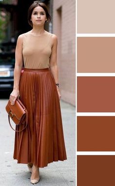 European Summer Fashion, Informal Attire, Indie Dress, Painting Embroidery, Color Blocking Outfits, Color Trends Fashion, Fall Color Palette