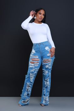 Best Online Women's Fashion Clothing Boutique Store - Swank A Posh Fun Denim, Boutique Style Outfits, Denim Cargo Pants, Denim Cargo, Boutique Store, Boutique Stores, Jean Grey, Wide Leg Denim, Clothing Boutique