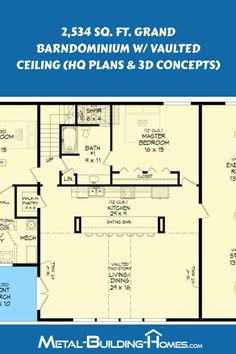 the floor plan for a home with 3 bedroom and 2 bath rooms, including an attached garage