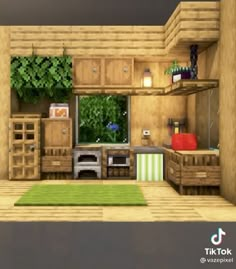 Villa Minecraft, Interior Design Minecraft, Minecraft House Interior, Minecraft Decoration, Minecraft Kitchen Ideas, Minecraft Mansion, Minecraft Interior