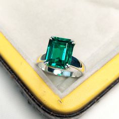 Ring for : Men & Women Both Main Stone : Lab Created Emerald Stone Color : Green Stone Size :11x9 Stone Shape :Octagon Metal : 925 Sterling Silver Plating : Silver / Gold / Rose Gold Side Stone : Non Setting type : Prong setting Occasion : Engagement, Wedding ,Party, Anniversary, Valentine's Day, Daily Style : Classic Rings Type : Wedding Bands Item Type : Ring If You Have Any Questions, Please Feel Free Contact Us through Etsy Message Service If you want to make jewelry of some other design Classic Green Topaz Ring Gift, Classic Green Topaz Ring For Gift, Sterling Silver Octagon Solitaire Jewelry, Sterling Silver Octagon Solitaire Rings, Sterling Silver Solitaire Ring Octagon Shape, Green Topaz Ring In Sterling Silver, Octagon Solitaire Sterling Silver Ring, Classic Silver Octagon Emerald Ring, Silver Octagon Emerald Ring For Wedding