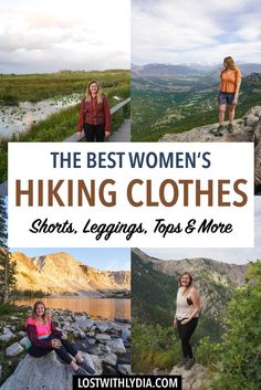 the best women's hiking clothes, leggings, tops and more