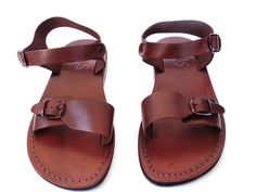 Leather Sandals KIBUTZ Men's Shoes Thongs Flip by Sandalimshop Jesus Sandals, Summer Leather Sandals, Slides Slippers, Leather Sandals Handmade, Roman Sandals, Mens Leather Sandals, Leather Sandals Flat, Brown Leather Sandals, Leather Slide Sandals