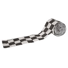 Beistle FR Checkered Party Crepe Streamer Checkered Party, Crepe Streamers, Racing Party, Party Streamers, Outdoor Dinnerware, Race Party, Checkered Design, Disposable Tableware, Party Items