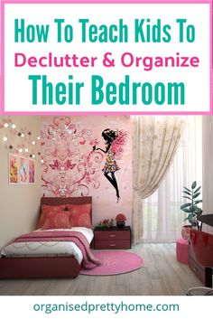 Is the mess and clutter in your kids' bedrooms driving you crazy? Check out these 3 simple steps I have used with my tween to teach them to successfully declutter and organize their bedroom. Less stuff makes tidying up and cleaning their room much easier. / toy organization ideas / storage / decor / - Organised Pretty Home #declutter #cutterfree #declutterkidsroom #declutteringideas #kidsrooms #clean #toyorganization #decluttertoys #kidsclothes #familyorganization Sierra Bed, Declutter Kids Room, Toy Organization Ideas, Girls Room Organization, Home Declutter, Kids Room Desk, Cleaning Kids Room, Bedroom Romantic, Family Organization