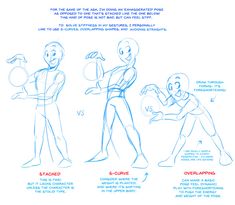 an image of how to draw the human figure from cartoon character sheet, step by step