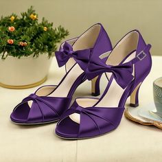 Category:Wedding Shoes,Heels; Upper Materials:Satin; Lining Materials:Sheepskin; Embellishment:Bowknot; Heel Type:Kitten Heel,Stiletto; Gender:Women's; Toe Shape:Peep Toe,Round Toe; Type:Wedding Sandals; Style:Elegant; Heel Height(inch):2-3; Outsole Materials:Rubber; Occasion:Wedding,Party; Listing Date:04/18/2024; 2024 Trends:Dress Shoes Summer Banquet Heels, Fitted High Heel Wedding Shoes For Banquets, Fitted High Heel Wedding Shoes For Banquet, Fitted Wedding Shoes For Spring Banquet, Spring Wedding Shoes For Banquet, Fitted High Heel Heels For Banquet, Summer Wedding Open Toe Shoes For Banquet, Banquet Fitted High Heels, Round Toe Heels With Bow For Prom