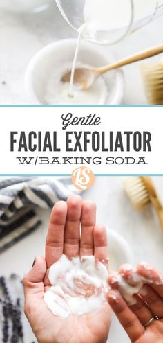 Homemade Exfoliating Scrub, Gentle Face Exfoliator, Baking Soda Facial, Homemade Facial Scrub, Big Nails, Benefits Of Baking Soda