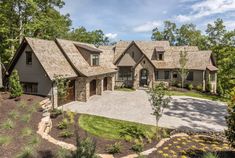 this is an image of a luxury home in the suburbs of charlotte, north carolina