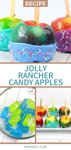 an image of jelly rancher candy apples