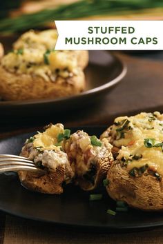 stuffed mushroom caps Mushroom Cap Recipes, Classy Appetizers, Best Mushroom Recipe, Mushroom Caps, Balsamic Recipes, Balsamic Recipe, Thanksgiving Leftovers, Stuffed Mushroom Caps