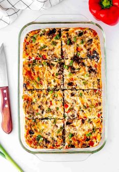 an egg white breakfast casserole without bread