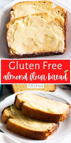 this gluten free almond flour bread is so good and easy to make it looks delicious