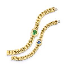 Siren Bracelet, Luxurious Aesthetic, Drip Design, Hair Cuffs, Dramatic Look, Cuban Link, Green Tourmaline, Blue Bracelet, Precious Gemstones