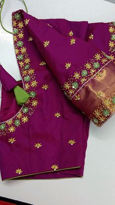 Work Blouses Latest, Simple Maggam Work Blouses Latest, Simple Maggam Work Blouses, Simple Maggam Work, Top Designs For Women, Maggam Designs, Model Blouse, Cutwork Blouse, Mangalsutra Design