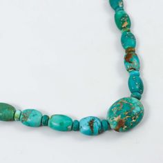 Single Strand Bead Necklace with Hand Rolled Beads made from Natural Carico Lake Turquoise, Natural Fox Turquoise, and Variscite. This necklace contains 210 carats of natural turquoise and variscite.Number of Strands: 1Necklace Length: 24” Hand-strung Turquoise Necklace With Round Beads, Multi-strand Turquoise Gemstone Beads Necklace, Turquoise Multi-strand Necklace With Large Beads, Multi-strand Turquoise Necklace With Polished Beads, Hand-strung Blue Turquoise Necklace, Hand Roll, Natural Turquoise, How To Make Beads, Beaded Necklace