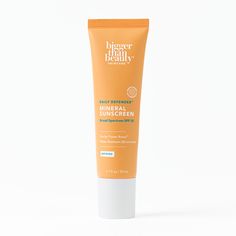 A weightless, 100% mineral sunscreen that provides comfortable UVA and UVB protection while also shielding skin from blue light and environmental stressors. Ideal for all skin types | Thrive Daily Defender Mineral Sunscreen Broad Spectrum SPF 50 | Bigger than Beauty Skincare | 100% Vegan Makeup | Best Cruelty-Free Cosmetics Product Development Process, Cruelty Free Cosmetics, Vegan Makeup, Mineral Sunscreen, Product Development, Broad Spectrum Sunscreen, Beauty Skincare, Even Skin Tone, Spf 50