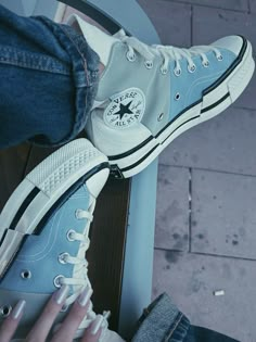 my fav pair! <3 Cool Shoes Outfit, Converse Shoes Aesthetic, Converse Chuck 70 Plus, Chuck 70 Plus, Converse Aesthetic, Guess Fashion, Pretty Sneakers