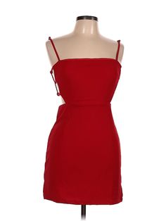 Beginning Boutique Cocktail Dress Size: 10 Red Dresses - used. 100% POLYESTER, Mini, Square, Short, Sleeveless | Beginning Boutique Cocktail Dress: Red Dresses - Size 10 Red Sleeveless Mini Dress, Red Cocktail Dress, Size 10, Red Dress, Dresser, Cocktail Dress, Women Handbags, Boutique, Mini Dress