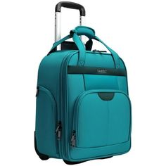 TIAWOLT is committed to the design and innovation of luggage.adhering to the tenet of quality manufacturing, practicality and convenience, and fashion style. It has experienced partners who have won unanimous recognition from domestic and foreign customers for 16 years with integrity, strength, and quality. Size: Carry-On 16-Inch.  Color: Green. Traveling Hacks, Underseat Carry On, Carry On Luggage, Teal Green, Travel Bags, Carry On, Wheel, Personalized Items, Green