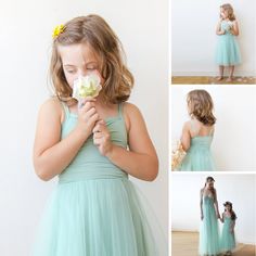 Mint Flower, Dress Mint, Mint Dress