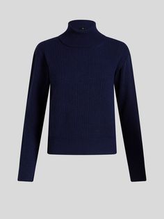 Wool- and cashmere-blend turtleneck sweater with a striking combination of ribbing and cable detailing.• Regular fit• Turtleneck• Long sleeves • Made in Italy• The model is 5’10” (178 cm) tall and wears a size 40 (IT) • 45% wool, 30% viscose, 25% cashmere Cashmere Funnel Neck Polo Sweater, Ribbed Cashmere Turtleneck For Work, Workwear Ribbed Cashmere Turtleneck, Cashmere Turtleneck Polo Sweater, Cashmere Ribbed Funnel Neck Sweater, Ribbed Cashmere Sweater With Funnel Neck, Cashmere High Neck Turtleneck, Ribbed Funnel Neck Cashmere Sweater, Wool Turtleneck With Ribbed Collar For Layering