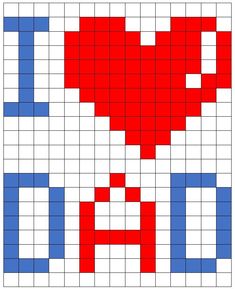 a cross stitch pattern with the shape of a heart