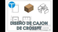 the instructions for how to make a diseno de cajon de crossfit