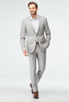 Light Grey Suit Men, Suits For The Groom, Blue Wedding Suits, Light Gray Suit, Grey Mens Suit, Light Gray Wedding, Suit For Men Wedding, Gray Suits