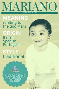 a baby boy is smiling on the cover of maranoo's latest magazine