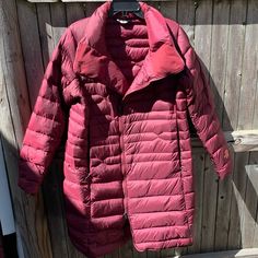 38 Inch Long. Euc! T4 The North Face Jackets, North Face Jackets, North Face Jacket, North Face, The North Face, Puffer, Jackets For Women, Jackets & Coats, Red