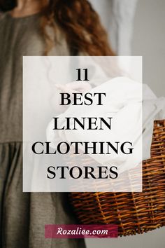 Looking for quality and beautiful linen clothes? It's all in here! Explore our curated list of top linen clothing brands to shop for something that makes you feel relaxed and comfortable! #linenclothingbrands #linenfashionbrand #wheretobuylinendresses linen clothing store linen dresses online shopping where to buy linen clothes Flax Clothing For Women, Affordable Linen Clothing, Italian Linen Clothing, Linen Outfit Ideas For Women, 100% Cotton Clothes, Linen Looks For Women, Boho Linen Outfit, Womens Linen Outfits, 100% Linen Clothing