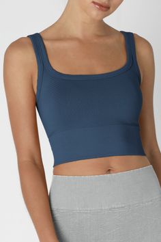 *BEST SELLER* - if color is sold out, sign up for restock notification! Chevron ribbed knit crop top/bralette featuring a scoop neckline! Size: One SizeFabric: 92% Nylon / 8% SpandexMade in USA Ribbed Scoop Neck Sports Bra, Ribbed Cropped Sports Bra, Ribbed Scoop Neck Crop Top For Yoga, Ribbed Crop Top Sports Bra, Sporty Ribbed Crop Top With Scoop Neck, Seamless Yoga Crop Top, Blue Ribbed Sporty Crop Top, Blue Seamless Crop Top With Medium Support, Trendy Ribbed Crop Top For Yoga