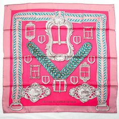 Product Name HERMES Scarf 70 Carre Silk BOUCLES ET GALONS DU TSAR Pink Hot Pink RARE Brand HERMES Condition S Material Silk 100% Color Pink / Hot Pink The actual color of the product may appear slightly different depending on your monitor setting. Size 70 / Height 25.1 / Width 25.1 (inch) Attachment Box mark - Model Number - Serial - Item No. rr00135 MAIN IMAGE Rank Definition N New and Unused with tags or box S Almost New without tags or box SA A product with minor signs of use/wear and defects Hermes Scarf, Scarf Shawl, Silk Scarf, Peace Symbol, Scarf Wrap, 1 Inch, Women's Accessories, Scarf Accessory, Original Box