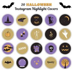 20 halloween instagram highlight covers