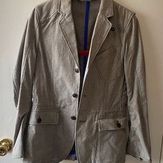 H&M Blazer For Brick Lanes Bikes Size Small Wore But Still Like Brand New Concept Clothing, Brick Lane, H&m Jackets, Shirt Jackets, Colored Blazer, Shirt Jacket, Mens Jackets, H&m, Jackets & Coats