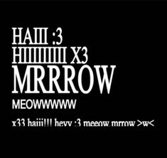 a black and white photo with the words'hail 3 3 mmroww '