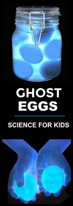 FUN KID PROJECT: MAKE GHOST EGGS (creepy science for kids) #scienceforkids #Halloweencrafts #kidscrafts Ghost Eggs, Vetenskapliga Experiment, Carla Diaz, Fun Projects For Kids, Kid Experiments, Science Projects For Kids, Fair Projects, Science Fair Projects, Preschool Science