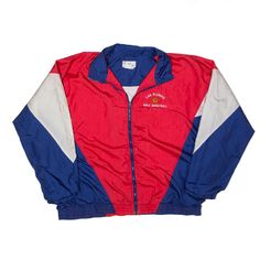 Vintage TONIX Las Plumas Girls Basketball Shell Jacket Red Nylon 80s Mens L Vintage Red Long Sleeve Track Jacket, Red Long Sleeve Windbreaker For College, Retro Red Windbreaker For Sports, Retro Red Sports Windbreaker, Red 90s Long Sleeve Windbreaker, 90s Red Long Sleeve Windbreaker, Red 90s Style Long Sleeve Windbreaker, 90s Style Red Long Sleeve Windbreaker, 90s Red Fall Track Jacket