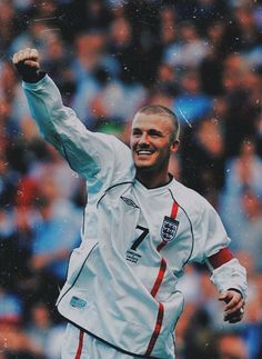 a soccer player is celebrating his team's win in the match between england and croatia